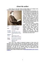 Referāts 'Lewis Caroll "Alice’s Adventures in Wonderland". Book Review', 2.