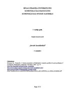 Konspekts 'Interneta žurnālistika', 1.