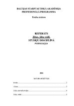 Referāts 'Jūtas, jūtu veidi', 1.