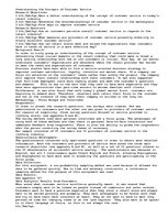 Eseja 'Customer Service in the Retail Industry', 1.