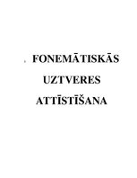 Konspekts 'Valodas sistēmas nepietiekamas attīstības strukturālais plāns', 51.