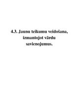 Konspekts 'Valodas sistēmas nepietiekamas attīstības strukturālais plāns', 166.