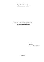 Referāts 'Stratēģiskā vadīšana', 1.