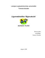 Biznesa plāns 'Līgumsabiedrība "Bigmuskulis"', 1.