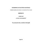 Referāts 'Tautsaimniecības attīstība Jēkabpilī', 1.