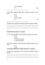 Konspekts 'Bite Latvija tirgus situācijas analīze', 9.