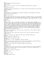 Eseja '"Thy Will be Done" by Dave Dodge', 2.