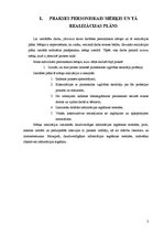 Prakses atskaite 'Pirmsskolas izglītības iestādē vērošanas prakses atskaite', 3.