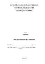 Referāts 'Valsts varas institūcijas un to kompetence', 1.
