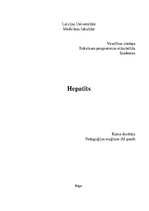 Referāts 'Hepatīti', 1.