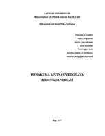 Eseja 'Pienākuma apziņas veidošana pirmsskolniekam', 1.