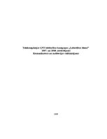 Referāts 'Telekompānijas LNT labdarības kampaņas "Labestības diena" 2007. un 2008.gadā nov', 1.