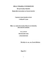 Konspekts 'Mikro un makroekonomika. Resursu ierobežotība. Alternatīvās izmaksas', 1.