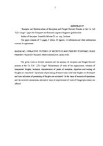 Diplomdarbs 'Dzelzceļa kravu pārvadājumu organizēšana un modernizācija', 4.