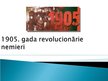 Prezentācija '1905.gada revolucionārie nemieri', 1.