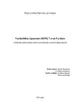 Referāts 'Vardarbības izpausmes Rīgas pilsētas Pļavnieku ģimnāzijas 7. un 9.klasē', 1.