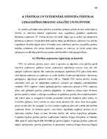 Prakses atskaite 'Procesu vadības pilnveide. Pārtikas un veterinārais dienests', 40.