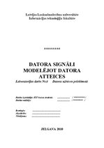 Paraugs 'Datora signāli, modelējot atteices', 1.