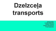Prezentācija 'Latvijas dzelzceļa transports', 1.