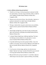 Konspekts 'Sociology Notes on the Difference between Drugs and Medicines', 1.