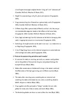 Konspekts 'Sociology Notes on the Difference between Drugs and Medicines', 2.