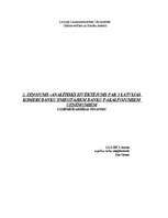 Referāts 'Analītisks izvērtējums par 3 Latvijas komercbanku sniegtajiem banku pakalpojumie', 1.