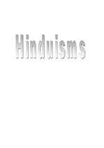 Referāts 'Hinduisms', 1.