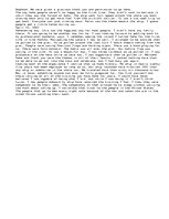 Eseja 'The Cost of Freedom', 4.