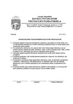 Paraugs 'Apliecinājums par konfidencialitātes neizpaušanu', 1.