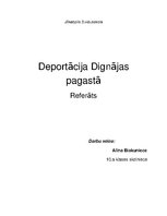 Referāts 'Deportācija Dignājas pagastā', 1.