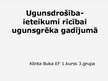 Prezentācija 'Ugunsdrošība - ieteikumi rīcībai ugunsgrēka gadījumā', 1.