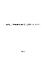 Referāts 'Lielāko lidostu raksturojums', 1.