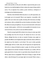 Eseja 'Is it Ethical to Be Immortal?', 2.