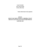 Referāts 'Drukāto masu mediju ietekme uz sabiedrības uzskatu veidošanu par politiskajām pa', 1.