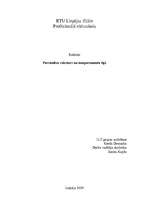 Referāts 'Personības raksturs un temperamenta tipi', 1.