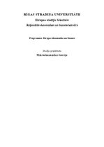 Konspekts 'Latvijas iedzīvotāju sastāvs, ekonomiski aktīvie un ekonomiski neaktīvie iedzīvo', 1.