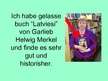 Prezentācija 'Garlieb Helwig Merkel Biographie', 5.