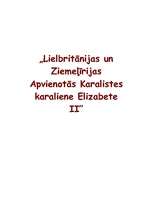 Konspekts 'Elizabete Otrā', 1.
