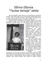 Referāts 'Netradicionālās reliģiskās kustības un to sociāli nelabvelīga ietekme', 31.