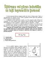 Referāts 'Šķidruma vai gāzes iedarbība uz tajā iegremdētu ķermeni', 1.