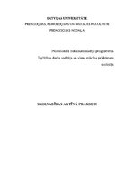 Prakses atskaite 'Skolvadības aktīvā prakse', 1.