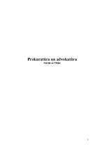 Konspekts 'Prokuratūra un advokatūra Latvijā un Vācijā', 1.