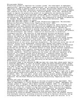 Eseja 'Microeconomic Reform', 1.