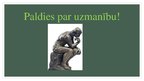 Prezentācija 'Jautāumi par R.Fišera grāmatas "Mācīsim bērniem domāt" nodaļu "Kā mācīt domāt vi', 12.