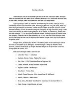 Referāts 'Boutique Hotels', 2.