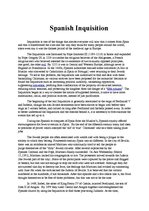 Referāts 'Spanish Inquisition', 1.