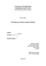 Referāts 'Viendzimma laulības mūsdienu Eiropā', 1.