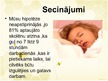 Prezentācija 'Miega ilgums un tā problēmas 9.klašu skolēnu vidū', 22.