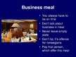 Prezentācija 'Business Etiquette and Business Contacts in Norway', 20.