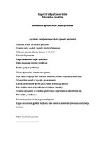 Prakses atskaite 'Aprūpes plāns - mugurkaula kakla daļas spondiloze', 1.